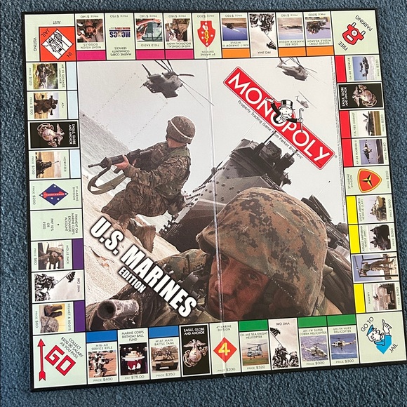 Monopoly U.S. Marines Edition Board Game - Picture 6 of 6